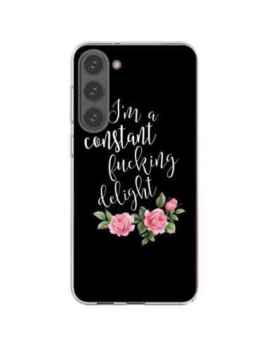 Samsung Galaxy S23 Plus 5G Case Fucking Delight Flowers - Maryline Cazenave