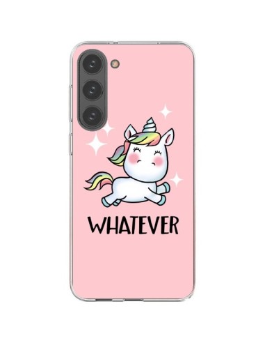 Coque Samsung Galaxy S23 Plus 5G Licorne Whatever - Maryline Cazenave