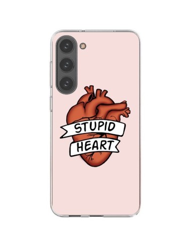 Coque Samsung Galaxy S23 Plus 5G Stupid Heart Coeur - Maryline Cazenave