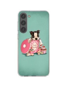 Coque Samsung Galaxy S23 Plus 5G Chien Dog Cupcakes...