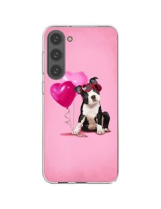 Coque Samsung Galaxy S23 Plus 5G Chien Dog Ballon...
