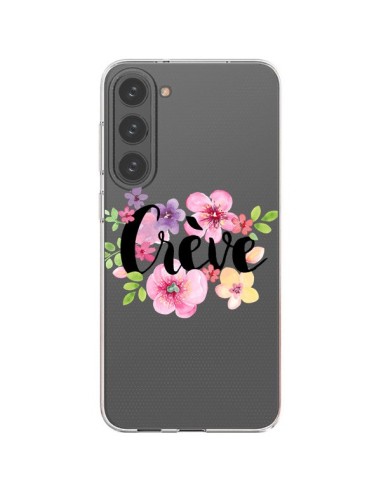 Coque Samsung Galaxy S23 Plus 5G Crève Fleurs Transparente - Maryline Cazenave