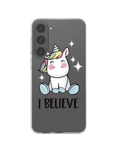 Samsung Galaxy S23 Plus 5G Case Unicorn I Believe Clear -...