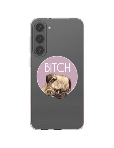 Samsung Galaxy S23 Plus 5G Case Bulldog Bitch Clear - Maryline Cazenave