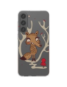 Cover Samsung Galaxy S23 Plus 5G Cappuccetto Rosso Loup...