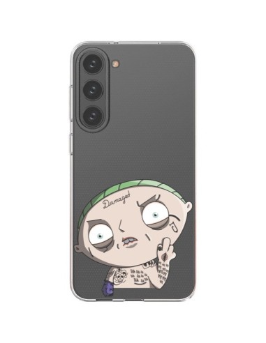 Coque Samsung Galaxy S23 Plus 5G Stewie Joker Suicide Squad Transparente - Mikadololo