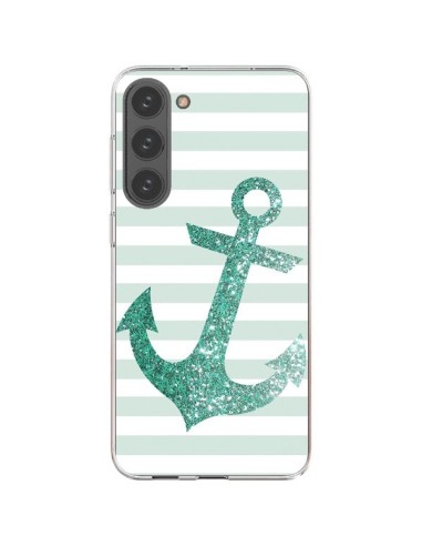 Cover Samsung Galaxy S23 Plus 5G Ancora Marina Verde - Monica Martinez