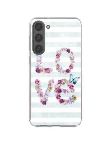 Samsung Galaxy S23 Plus 5G Case Love Flowerss Flowers - Monica Martinez