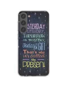 Coque Samsung Galaxy S23 Plus 5G Today is a gift Cadeau -...