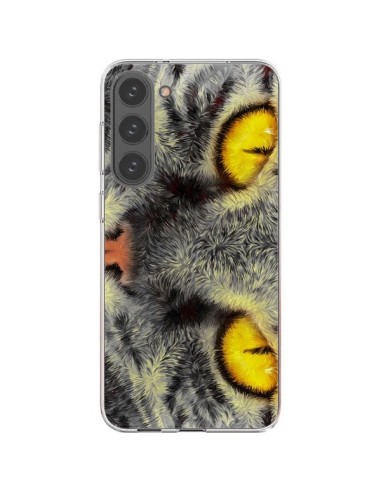 Cover Samsung Galaxy S23 Plus 5G Gatto Gato Loco - Maximilian San