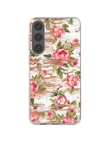 Coque Samsung Galaxy S23 Plus 5G Eco Love Pattern Bois Fleur - Maximilian San