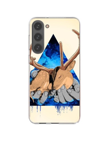 Coque Samsung Galaxy S23 Plus 5G Cerf Triangle Seconde Chance - Maximilian San