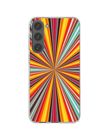 Cover Samsung Galaxy S23 Plus 5G Orizzonte Bandes Multicolores - Maximilian San