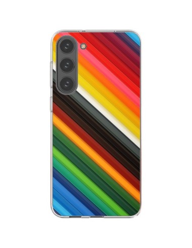 Coque Samsung Galaxy S23 Plus 5G Arc en Ciel Rainbow - Maximilian San