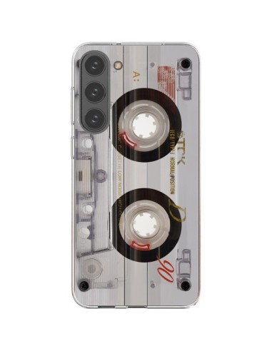 Coque Samsung Galaxy S23 Plus 5G Cassette Transparente K7 - Maximilian San