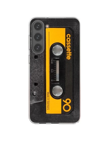 Coque Samsung Galaxy S23 Plus 5G Yellow Cassette K7 - Maximilian San