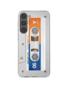 Cover Samsung Galaxy S23 Plus 5G Bianco Cassette K7 -...