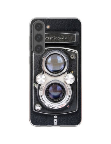 Coque Samsung Galaxy S23 Plus 5G Vintage Camera Yashica 44 Appareil Photo - Maximilian San