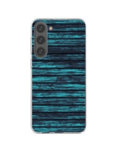 Samsung Galaxy S23 Plus 5G Case Luna Blue Wood Wood -...