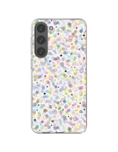 Coque Samsung Galaxy S23 Plus 5G Cosmic Bubbles Multicolored - Ninola Design