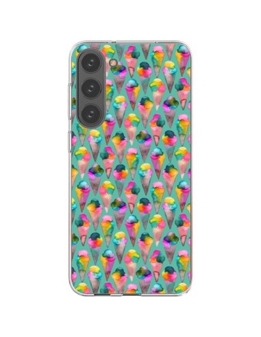 Coque Samsung Galaxy S23 Plus 5G Cute Ice Creams - Ninola Design