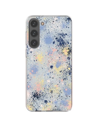 Cover Samsung Galaxy S23 Plus 5G Gradient Watercolor Lines Blu - Ninola Design