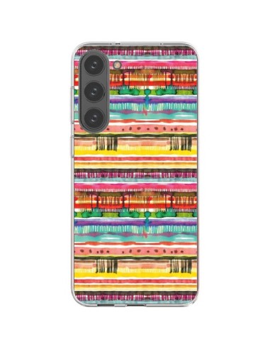 Samsung Galaxy S23 Plus 5G Case Ink Dust Blue - Ninola Design