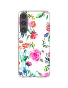 Cover Samsung Galaxy S23 Plus 5G Pioggia Nuvole Blu -...