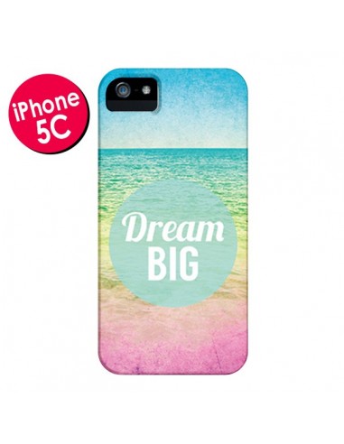 Coque Dream Big Summer Ete Plage pour iPhone 5C - Mary Nesrala