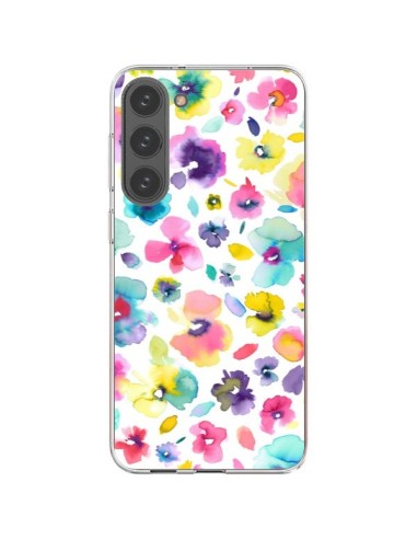 Samsung Galaxy S23 Plus 5G Case Flowers Colorful Painting - Ninola Design