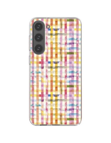 Cover Samsung Galaxy S23 Plus 5G Vichy Black Giallo - Ninola Design