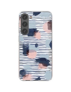 Cover Samsung Galaxy S23 Plus 5G Watercolor Stains Righe...