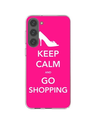 Samsung Galaxy S23 Plus 5G Case Keep Calm and Go Shopping - Nico