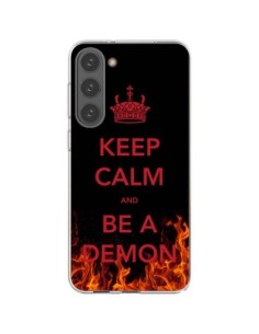 Cover Samsung Galaxy S23 Plus 5G Keep Calm and Be A Demon...