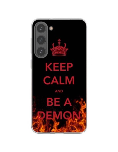 Coque Samsung Galaxy S23 Plus 5G Keep Calm and Be A Demon - Nico