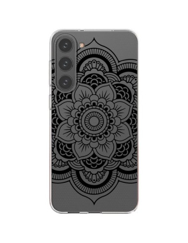 Samsung Galaxy S23 Plus 5G Case Mandala Black Aztec Clear - Nico