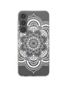 Coque Samsung Galaxy S23 Plus 5G Mandala Blanc Azteque...