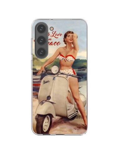 Samsung Galaxy S23 Plus 5G Case Welcome to the Riviera Vintage Pin Up - Nico