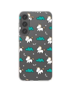 Cover Samsung Galaxy S23 Plus 5G Unicorno e Nuvole...