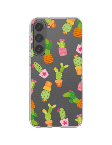 Coque Samsung Galaxy S23 Plus 5G Cactus Méli Mélo Transparente - Nico