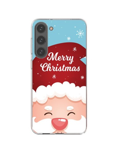 Coque Samsung Galaxy S23 Plus 5G Bonnet du Père Noël Merry Christmas - Nico