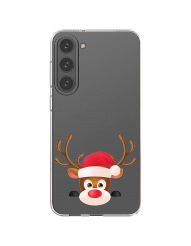 Samsung Galaxy S23 Plus 5G Case Reindeer Christmas Clear - Nico