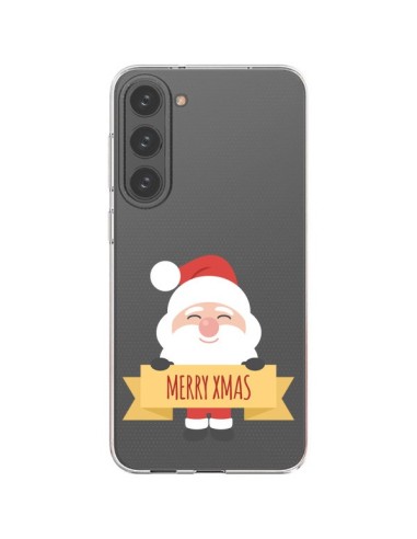 Samsung Galaxy S23 Plus 5G Case Santa Claus Clear - Nico