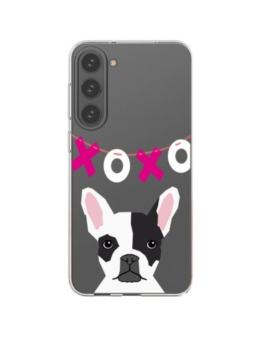 Coque Samsung Galaxy S23 Plus 5G Bulldog Français XoXo Chien Transparente - Pet Friendly