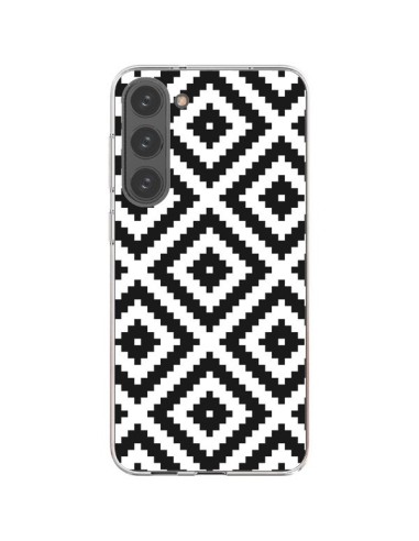 Samsung Galaxy S23 Plus 5G Case Diamanti Motivi White e Black - Pura Vida
