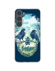 Coque Samsung Galaxy S23 Plus 5G Tête de Mort Nature -...