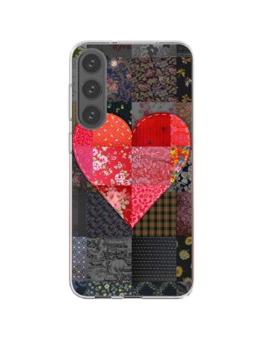 Coque Samsung Galaxy S23 Plus 5G Coeur Heart Patch - Rachel Caldwell