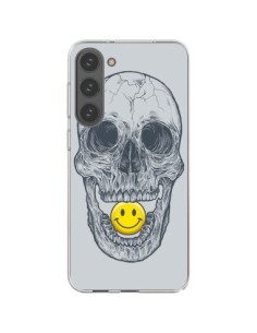 Samsung Galaxy S23 Plus 5G Case Smiley Face Skull -...