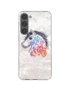Coque Samsung Galaxy S23 Plus 5G Licorne Muticolore -...