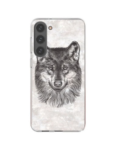 Samsung Galaxy S23 Plus 5G Case Wolf Grey - Rachel Caldwell
